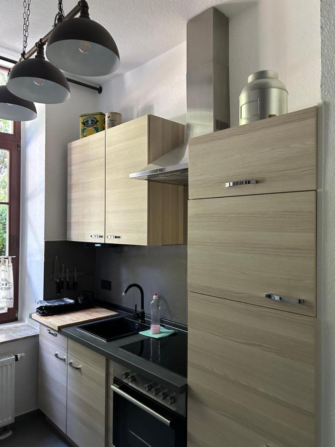Ruhige Wohnung Im Fabrikstil In 开姆尼茨 外观 照片